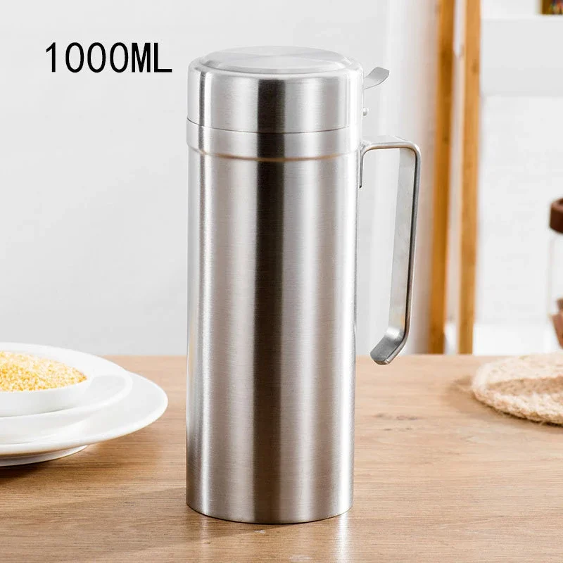 Oljebehållare i rostfritt stål med filter läckagesäker_voghion.com
