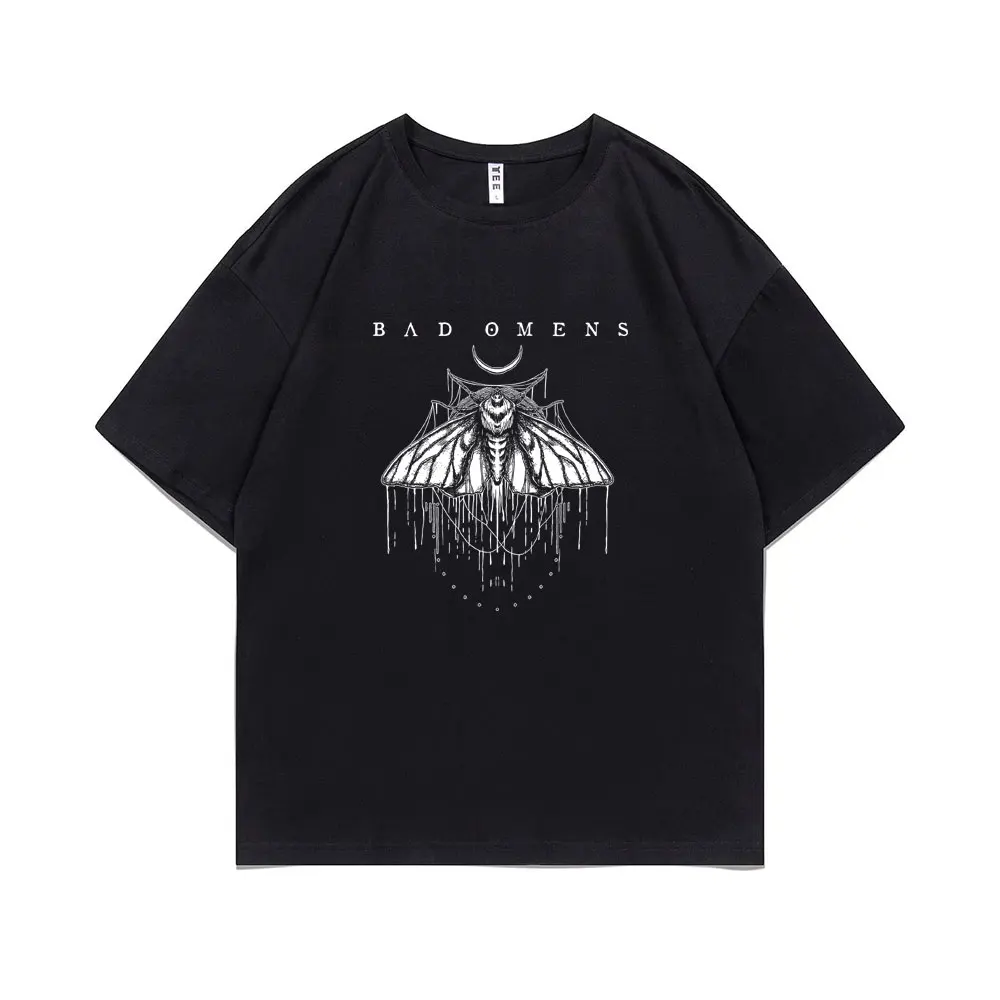 トップス BAD OMENS SKIPPING FRAMES TEE Bad Omens Official Store Merch Skipping Frames Tee - Newest