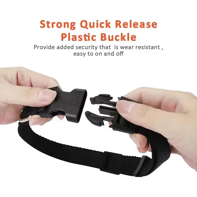 Nylon Adjustable Dog Collar Outdoor Anti Lost Pet Accessories Heavy-duty Buckle Pet Collar Small and Medium-sized Dog