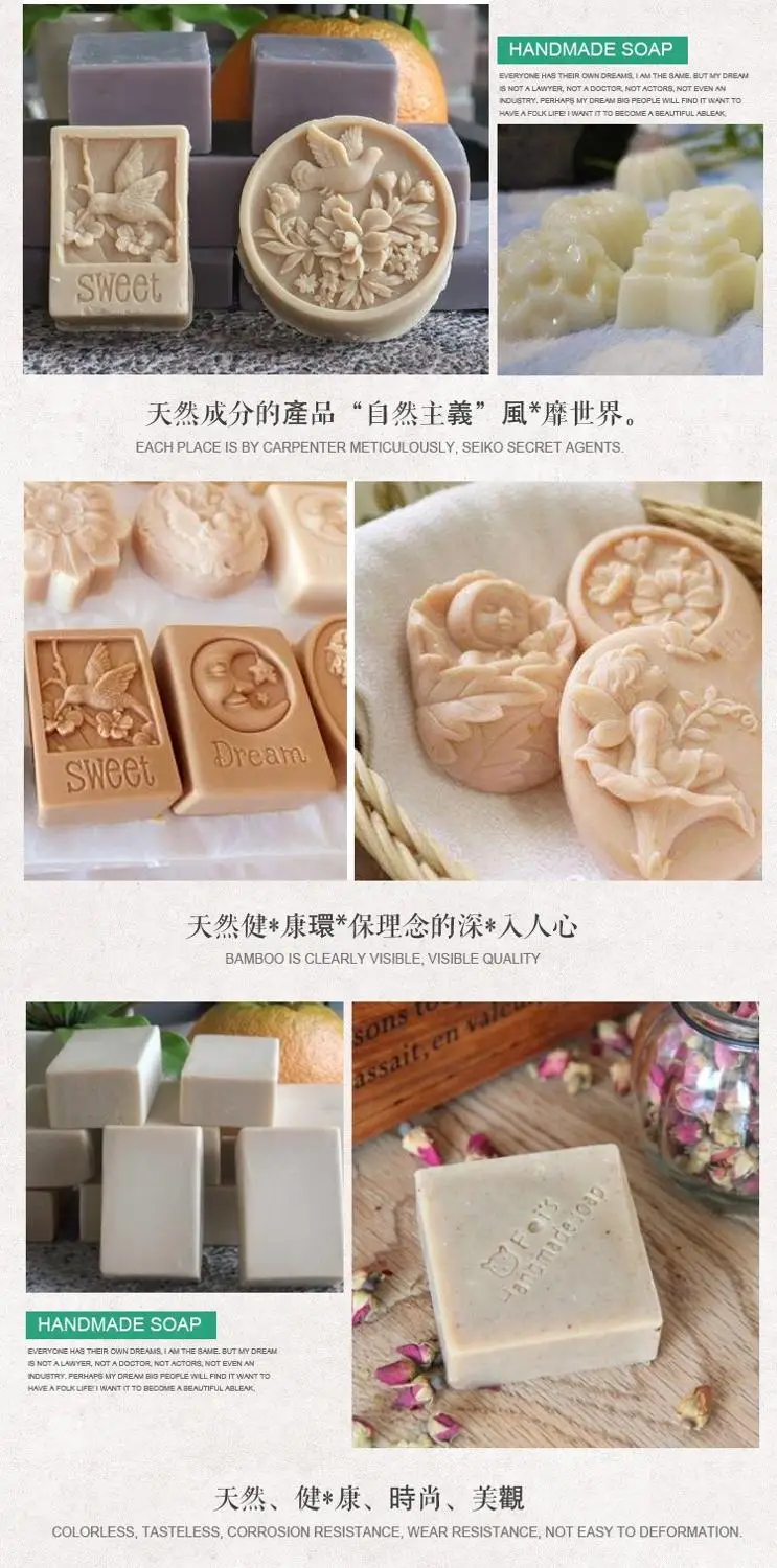 1000g Lanolin Soap Base DIY Handmade Soap Raw Material With Olive Oil, Aginate, Moisturizing Ingredients