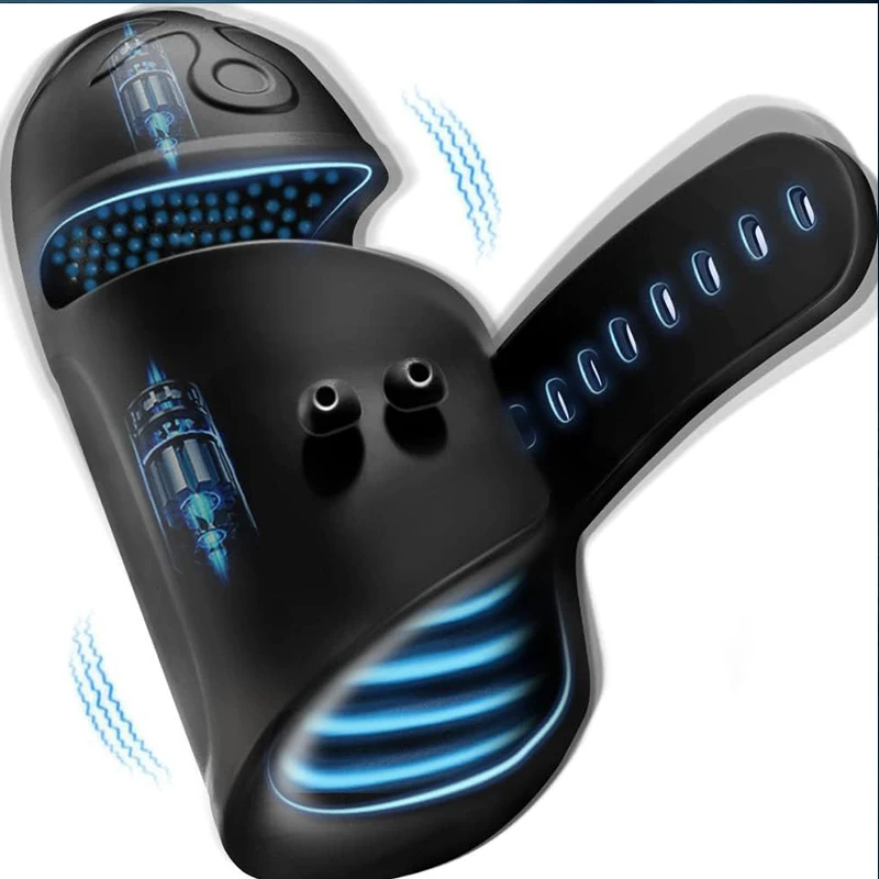 Vibrator For Men Glans Penis Delay Trainer 10 Vibration Powerful Massager Male Masturbator Sex Toys For Adult Sex Machine