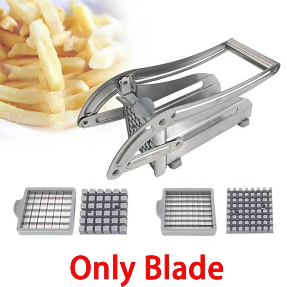 Description Picture 6 of itemStainless Steel Manual Potato Cutter Shredder French Fries Slicer Potato Chips Maker Meat Chopper Cutting Machine Kitchen Tools