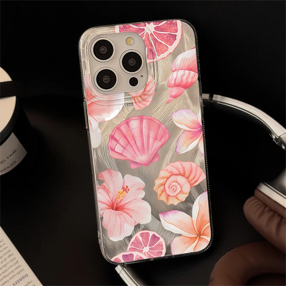 Vibrant Summer Beach Pink Phone Case Cover