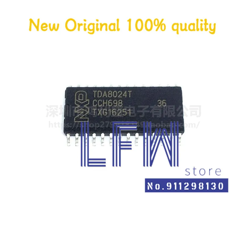 

5pcs/lot TDA8024T TDA8024T/C1 TDA8024 SOP28 Chipset 100% New&Original In Stock