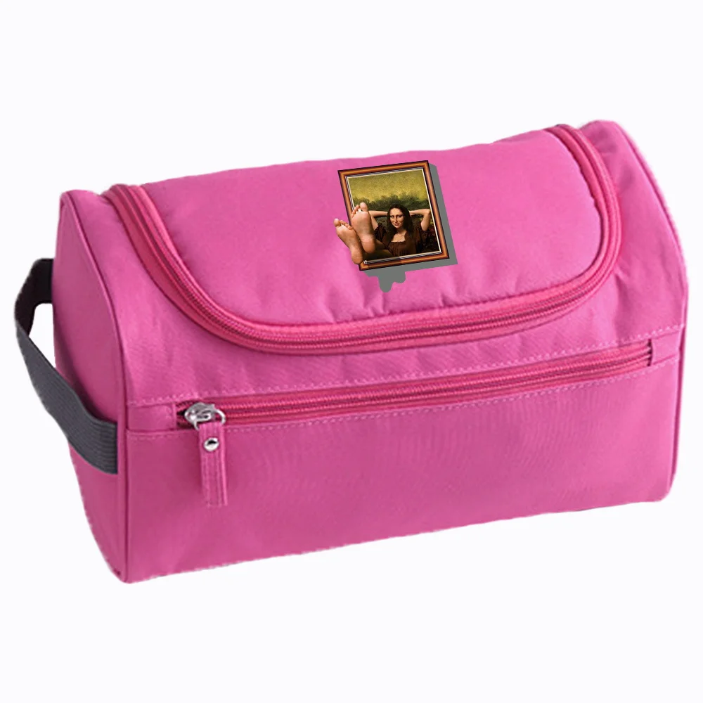 Polyester Men Business Portable Storage Bag Toiletries Organizer Women Travel Cosmetic Bag Hanging Waterproof Wash Pouch