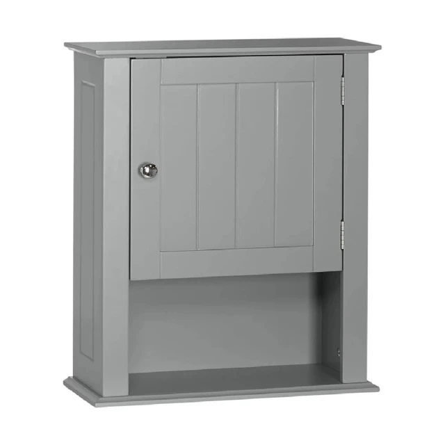 RiverRidge Home Ashland Tall Cabinet in Gray