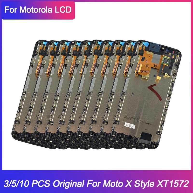 3/5/10 PCS Original For Motorola Moto X style LCD Style Display Touch Screen Digitizer XT1575 |