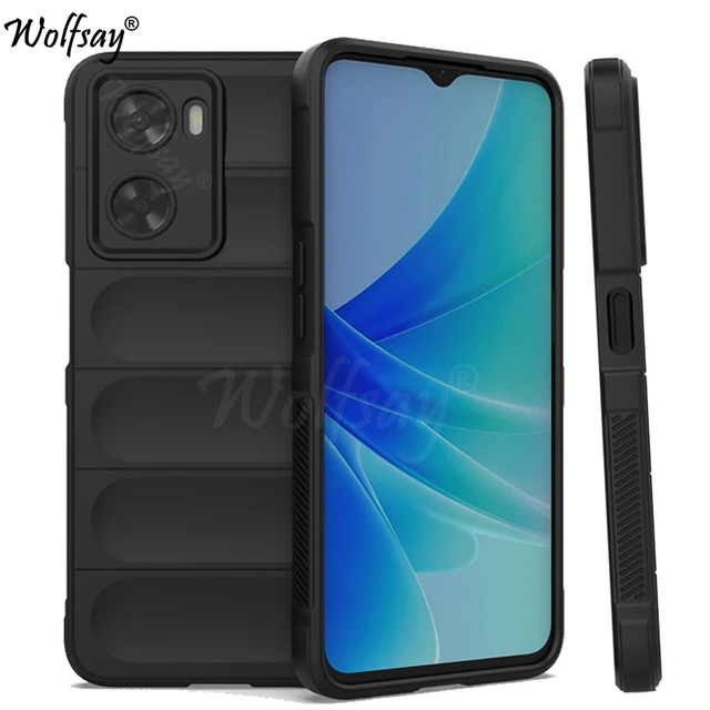  JEZSTHAI Funda estampada para Oppo A57S con correa ajustable  para el cuello, funda protectora suave a prueba de golpes para Oppo A57S  con cordón universal para teléfono/correa de muñeca, estilo A02 