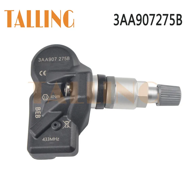 

Датчик давления в шинах 3AA907275B TPMS 433 МГц для Volkswagen CC 2012-2017, Tiguan 2007-2015, Passat 2008-2018 Passat CC