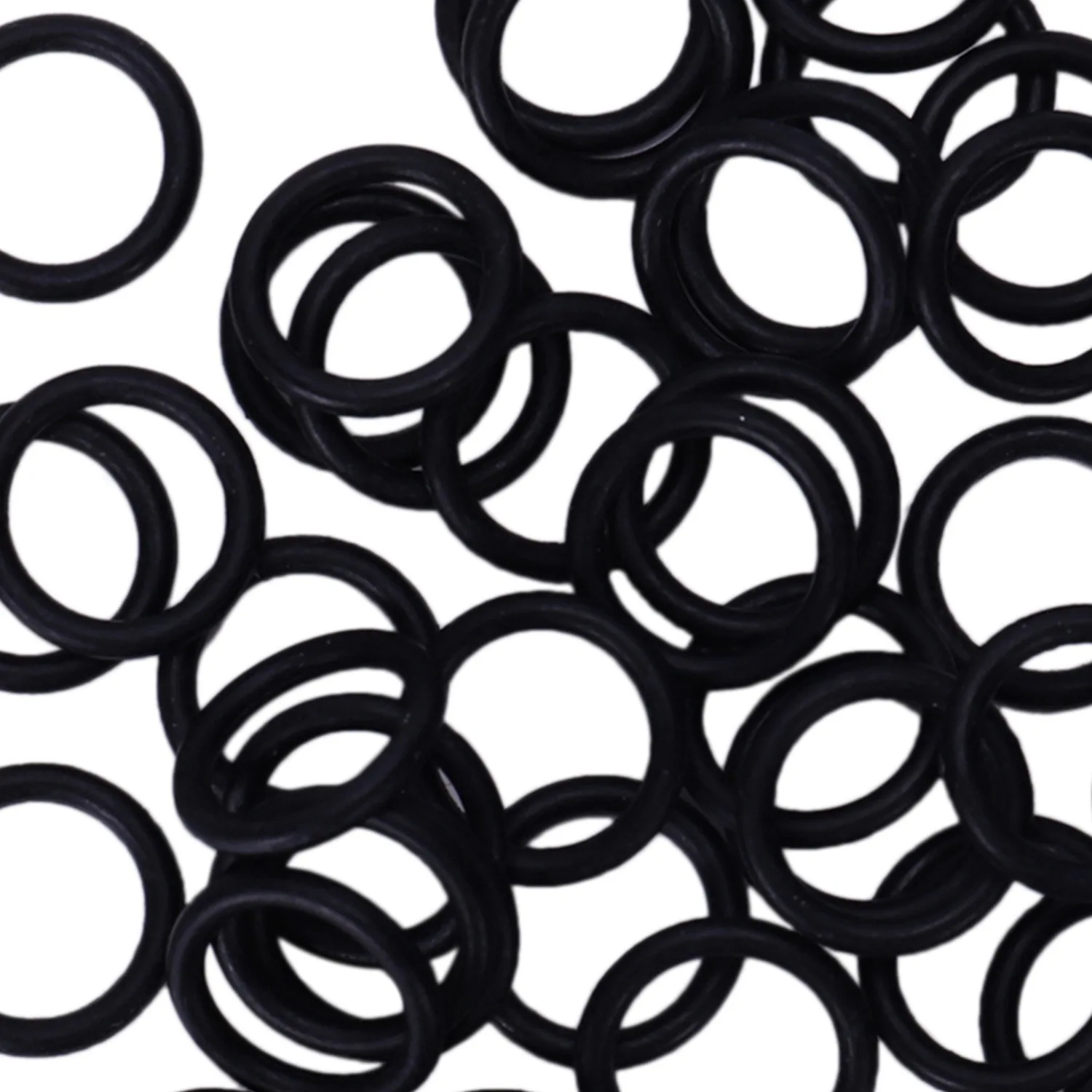 50 x Nitril kautschuk O Ring schwarz 11 mm x 15 mm x 2 mm Unter leg scheibe Dichtung beutel Gummi pads