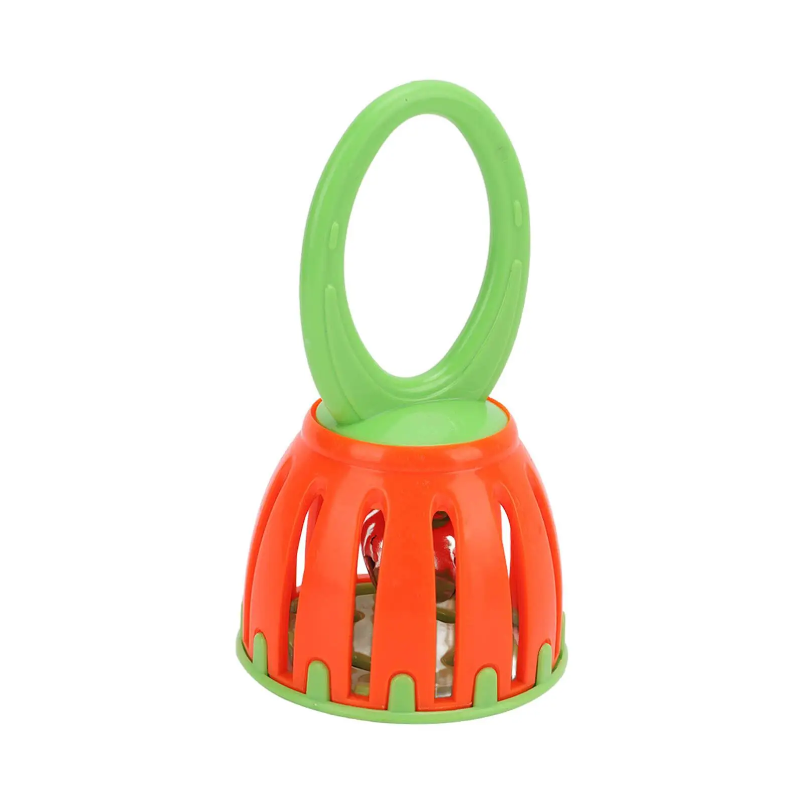 Baby Shaker Rattle Safe Environmentally Friendly Humanized Design for Babies Comfortable Oval Handle Encourages Play Fun