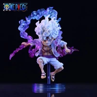 مجسم لوفي القير الخامس الشمس نيكا من أنمي ون بيس للعرض والتجميع بطول 10 سم | One Piece Monkey D. Luffy Gear 5 Sun Anime Figure 10cm