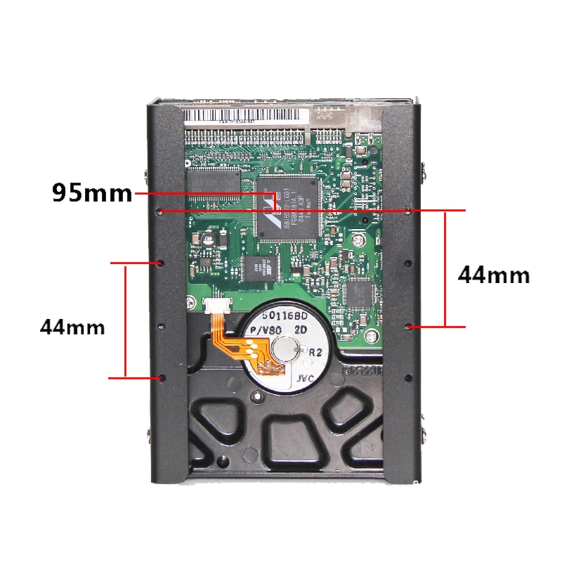 hdd, apoio da expansão do caso do