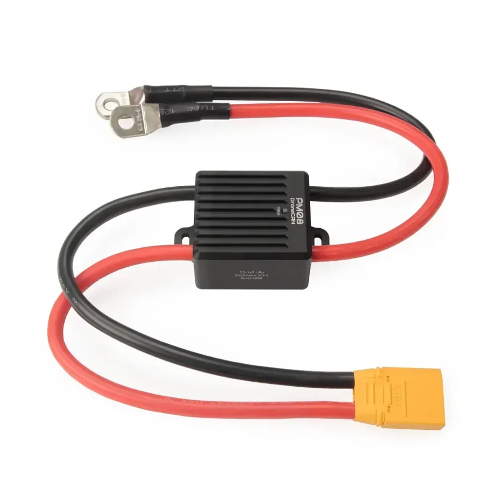Holybro DroneCAN PM08-CAN Power Module 14S 200A Supports 2-14S & 200A Cont For RC Model/Airplane/Quadcopter thumbnail 4
