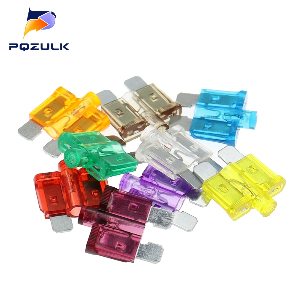 Middle Size Automotive Fuse With Indicator Light Pilot Lamp 5A 10A 15A 20A 25A 30A 35A 40A Medium Fuse With Fusing Indication car fuse kit,blade fuses,car fuses