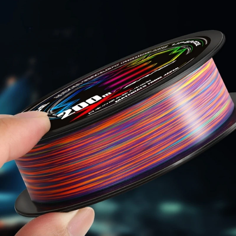 Japan Upgrade X8 Strands Braided Fishing Line 200M 300M 500M High Stength Multifilament PE Line for