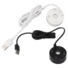 Mist Maker Fogger Mist Maker USB Colorful LED Lights 5V  Sound Fountain Atomizer for Pond Rockery Fish  Sink Mist Maker 2