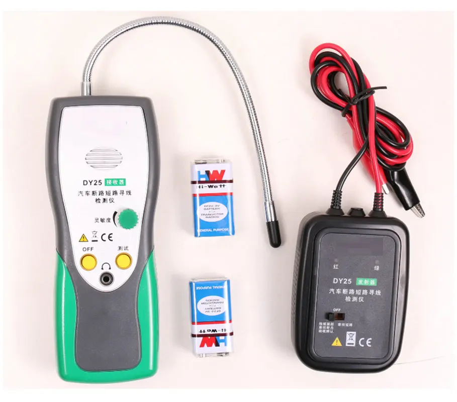 DY25 Automotive Short&Open Circuit Finder Tester Cable Wire Tracer