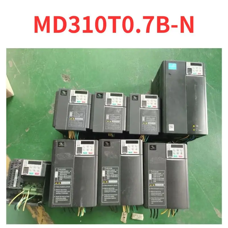 

second-hand inverter MD310T0.7B-N, function well Tested well and shipped quickly