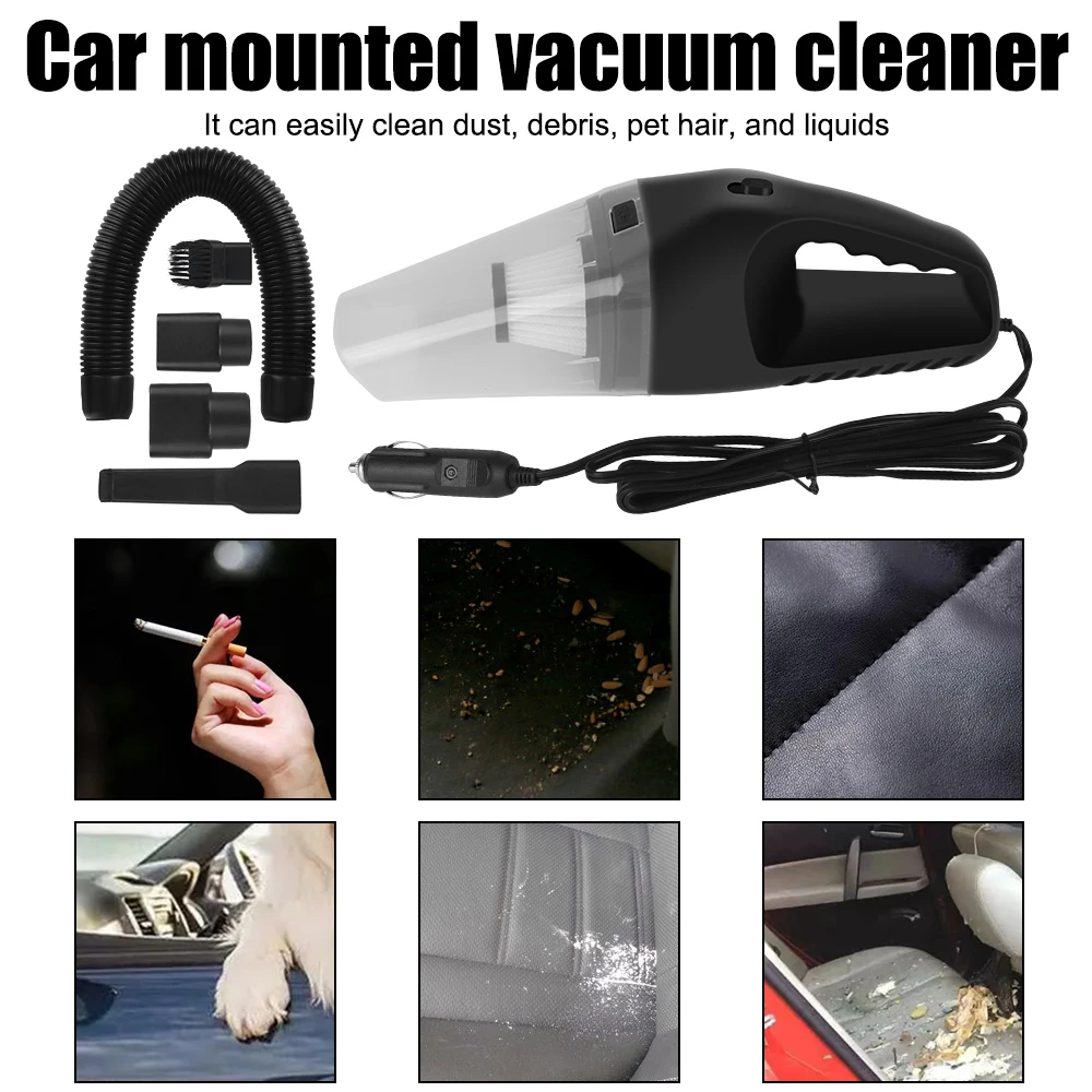Vacuum Cleaner Handheld Vacuum Cleaner Wireless Vacuum Cleaner Portable Vacuum Cleaner Powerful Handheld Mini Cleaners Rechargeable Portable High Super Suction Car Vacuum Cleaner Wet And Dry dual-use