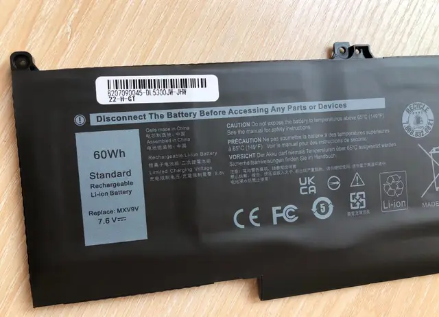 ノートブックバッテリーモデルSeagullStar-MXV9V,Dell Latitude