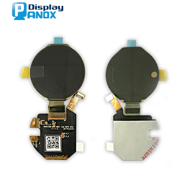 מסך AMOLED מעגלי בצבע מלא בגודל 1.39 אינץ' 454x454 MIPI עם תאורת שמש, מודול קריאה למכשירים נשלפים ושעון חכם