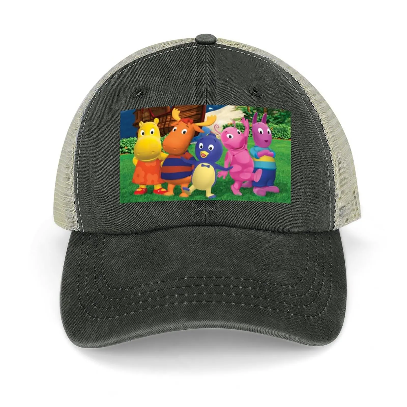 

Backyardigans Pablo Tyrone Tasha Austin Uniqua Cowboy Hat Brand Man cap hard hat Women Men's
