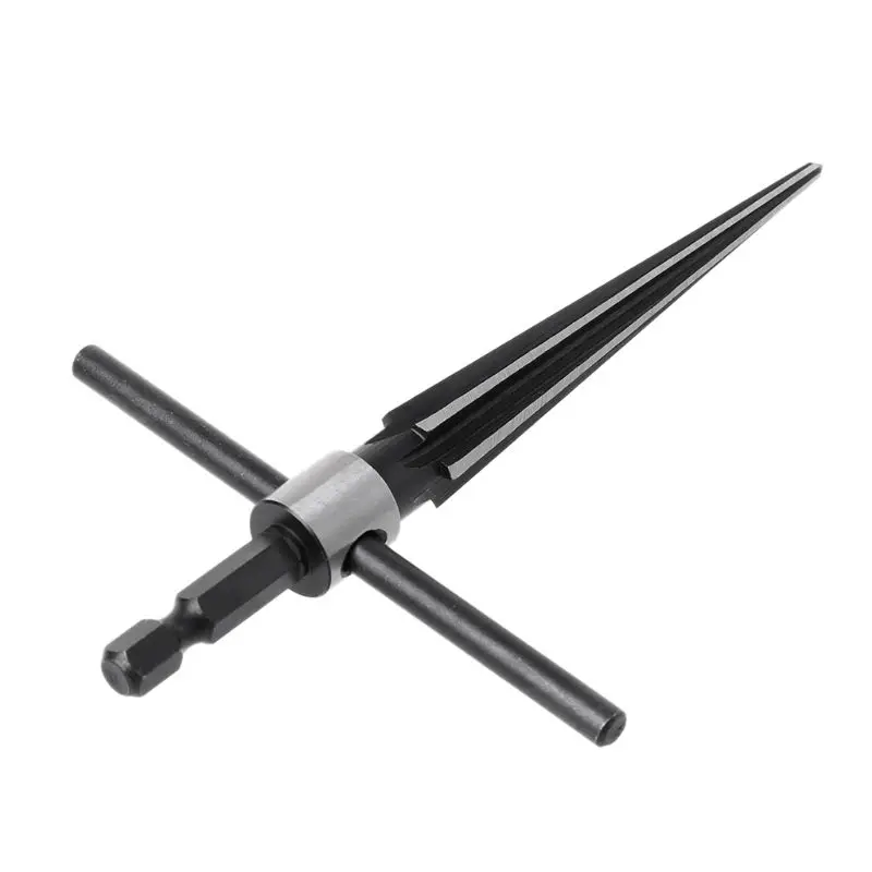 3-13mm Bridge Pin Hole Hand Held Reamer for T Handle Tapered 6 Fluted Chamfer Bi