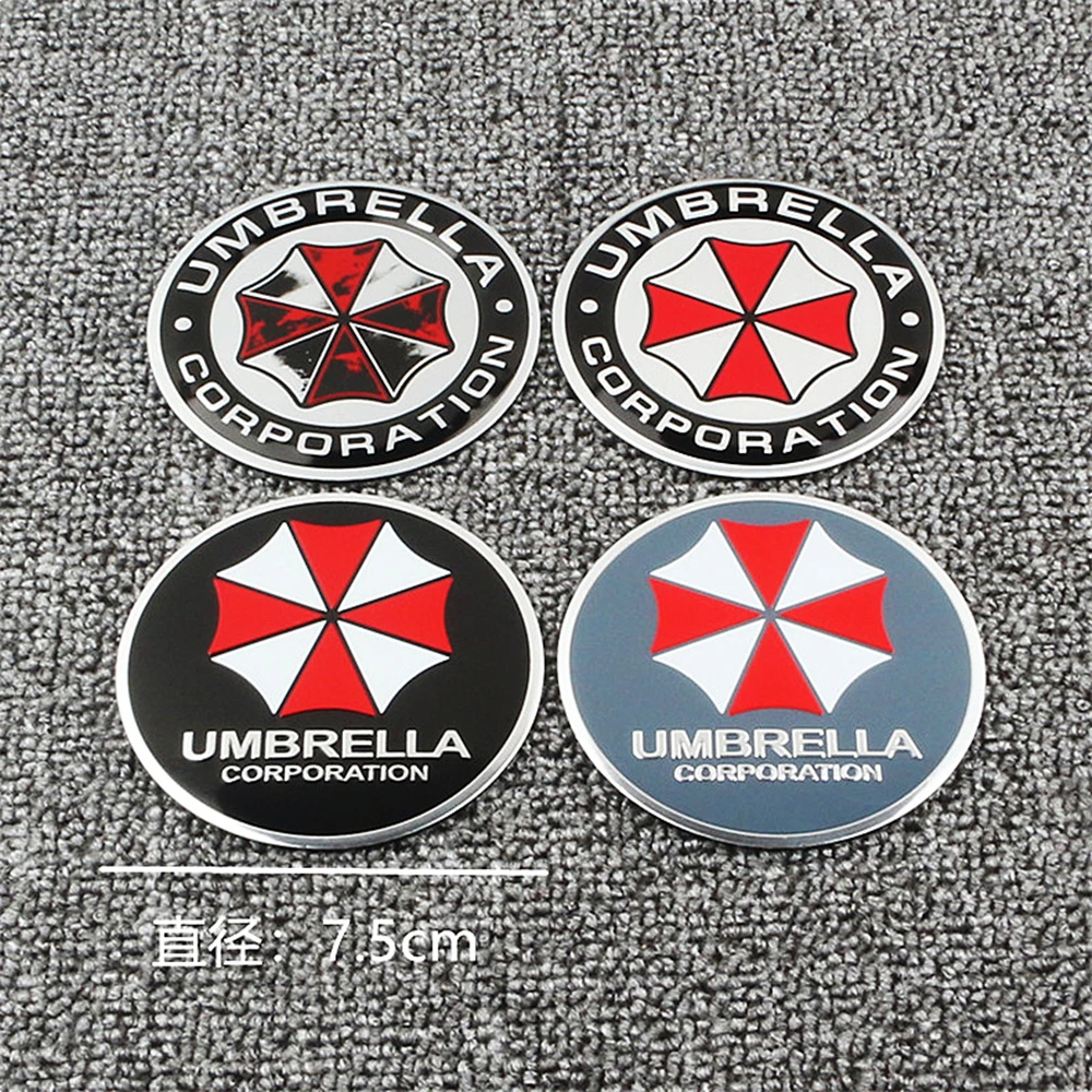 Aluminium Motorcycle Sticker Fuel Tank Cap Scratch Exhaust Pipes Decal Cool Personality For Biochemical Umbrella Stickers Decal