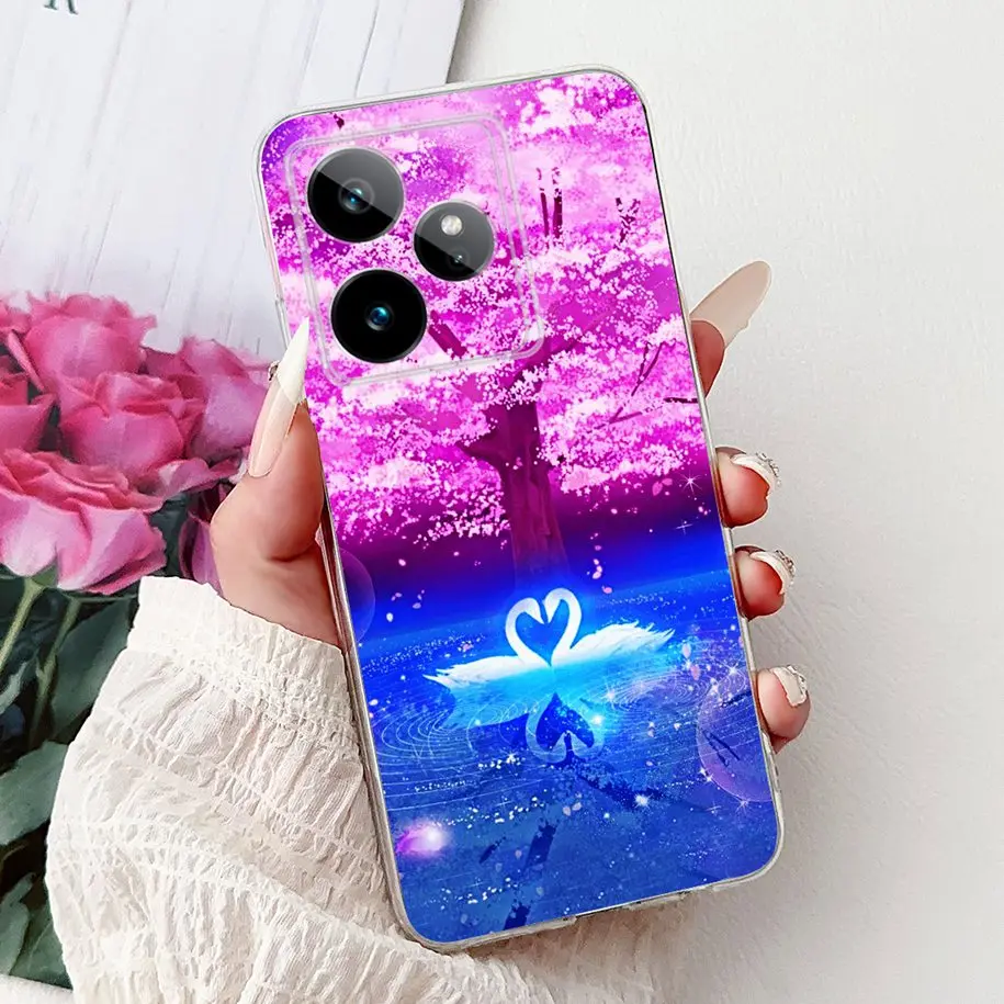 Elegant Flower Marble Soft Silicone Phone Case - New Fashion Design