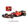Bburago 1:43 2023 Ferrari Monza SF23 #16 F1 Formula Car Die Cast Vehicles Collectible Model Racing Toys Acrylic Box 3