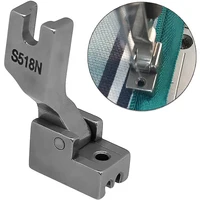 Pied-de-biche à fermeture éclair pour Singer Brother Juki, accessoires de Machine à coudre industrielle à point noué, 4 pièces/ensemble # P363+S518N+P36N+P36LN 6