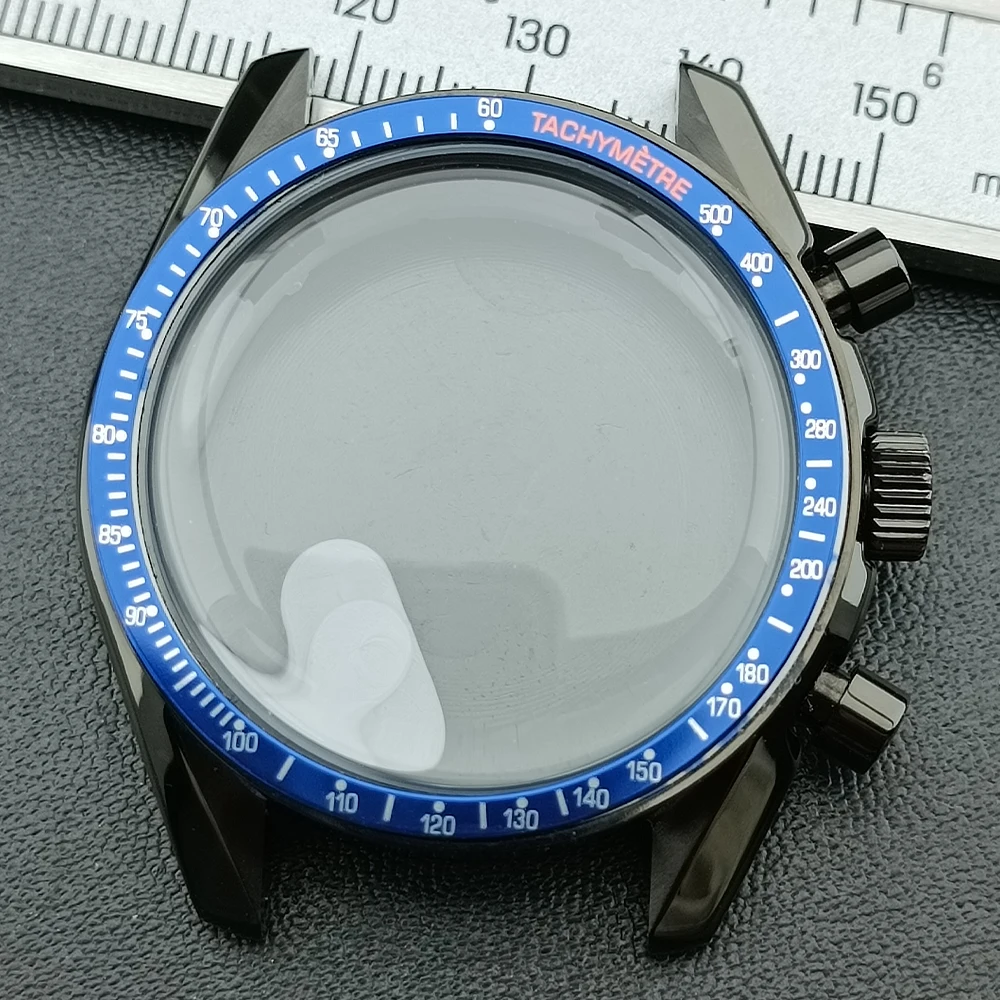 Elegant Silver/Black Metal Watch Case with Quartz Movement Compatibility and 32.5mm Dial - Ideal