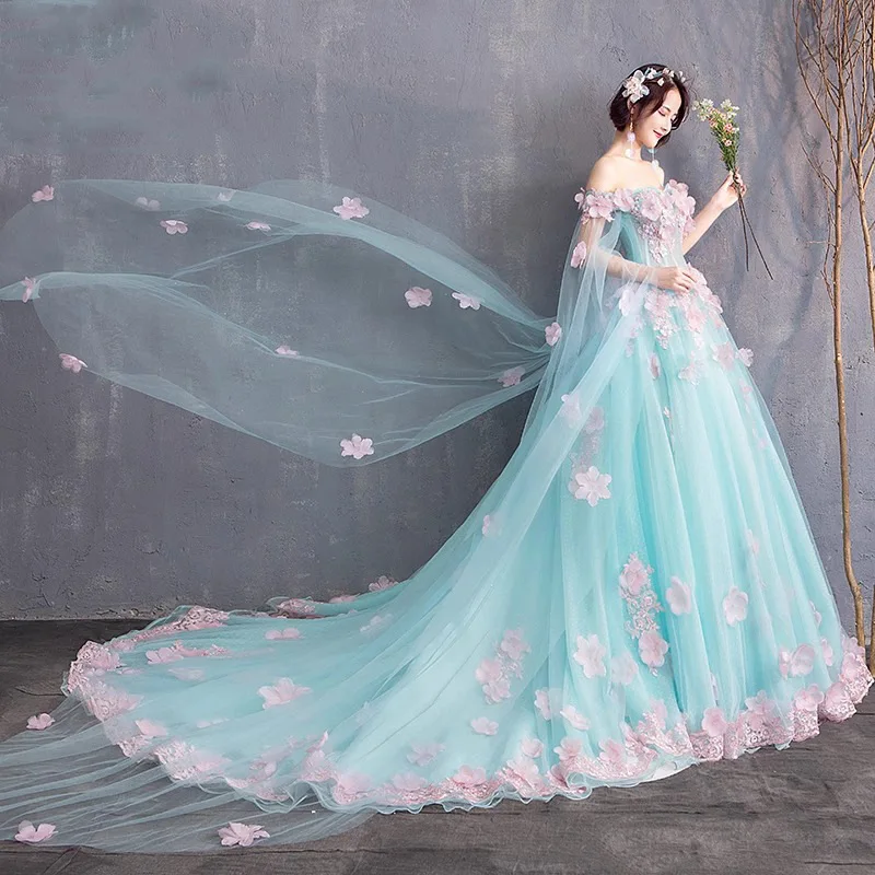 Quinceanera Ball Gown Prom Dress for Plus Size Girl Customized