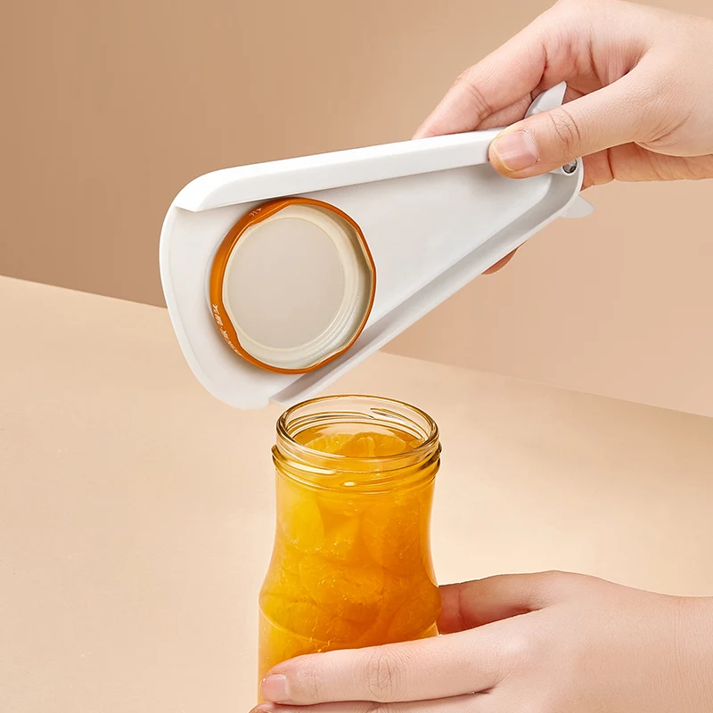 

Multipurpose Beverage Soda Beer Bottle Opener Manual Jar Lid Gripper Non-slip Quick Screw Cap Tools Creative Household Gadget