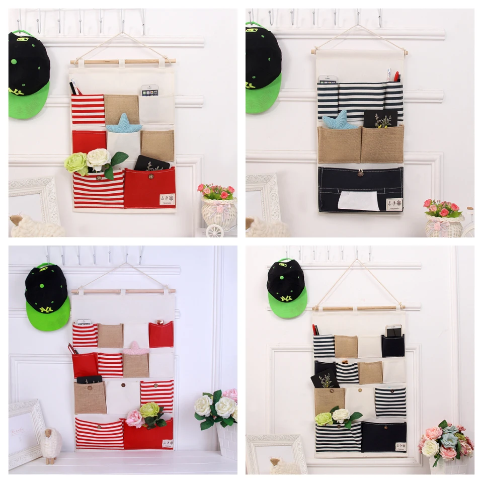 Scatole E Organiser Monocolori In Stoffa