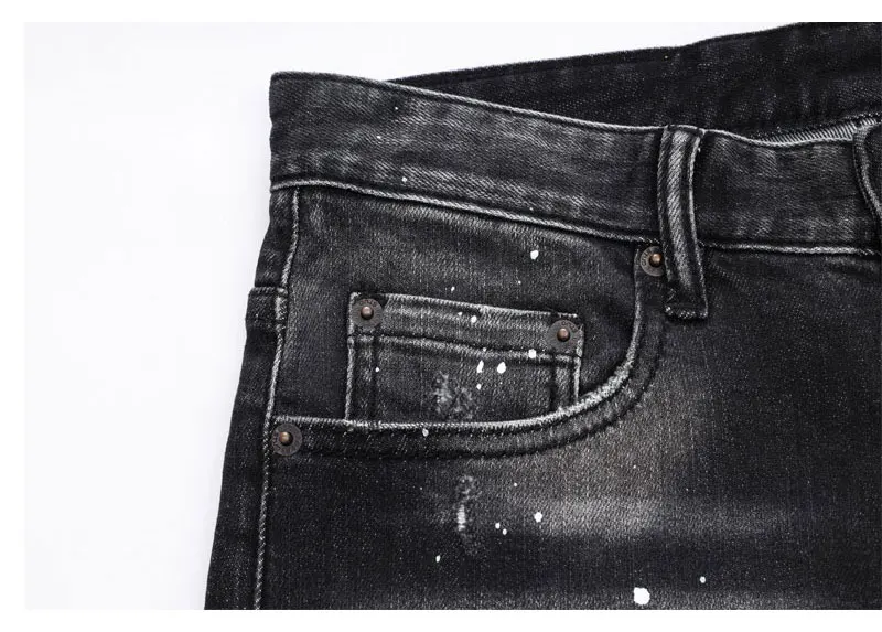 Street Designer Fashion Men Jeans Material