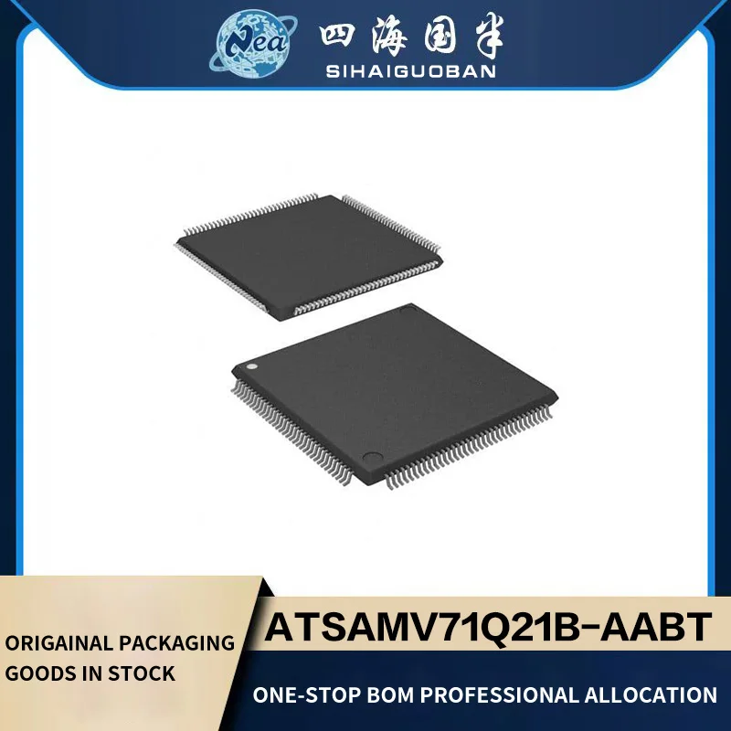 

1PCS Electronic Components ATSAMV71Q21B-AABT ATSAMV71Q21AAB LQFP144 IC MCU 32BIT 2MB FLASH 144LQFP