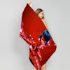 L-Ladybugs Beach Towels Shower Towel Sauna Travel Spa Microfiber Quick Dry Gym Accessories Cute Room Decor 5