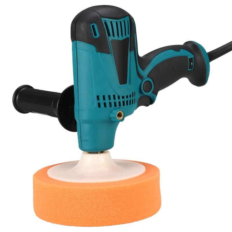 Polishing Machine for Car 220V Automotive Electric Waxing Repairing Wireless Sander Polish 6-speed Adjustment Car Body Polisher