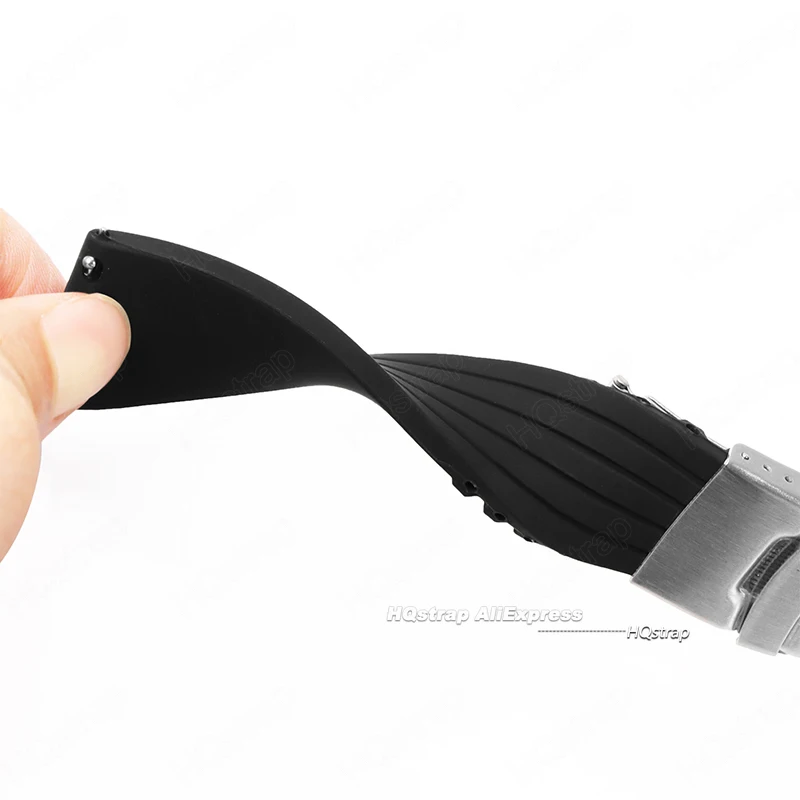 Universal Waterproof Sports Silicone Watch Band - Premium Rubber Strap
