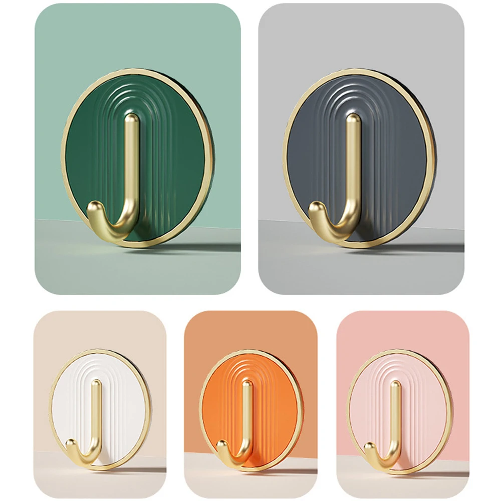 1/2/3PCS Hook Strong Load-bearing A Variety Of Colors Stable Good Load-bearing Performance Punch-free Sticky Hook