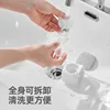 ECOCO Toothpaste dispenser, toothpaste storage rack, fully automatic, wall mounted storage, children's toothpaste dispenser 3