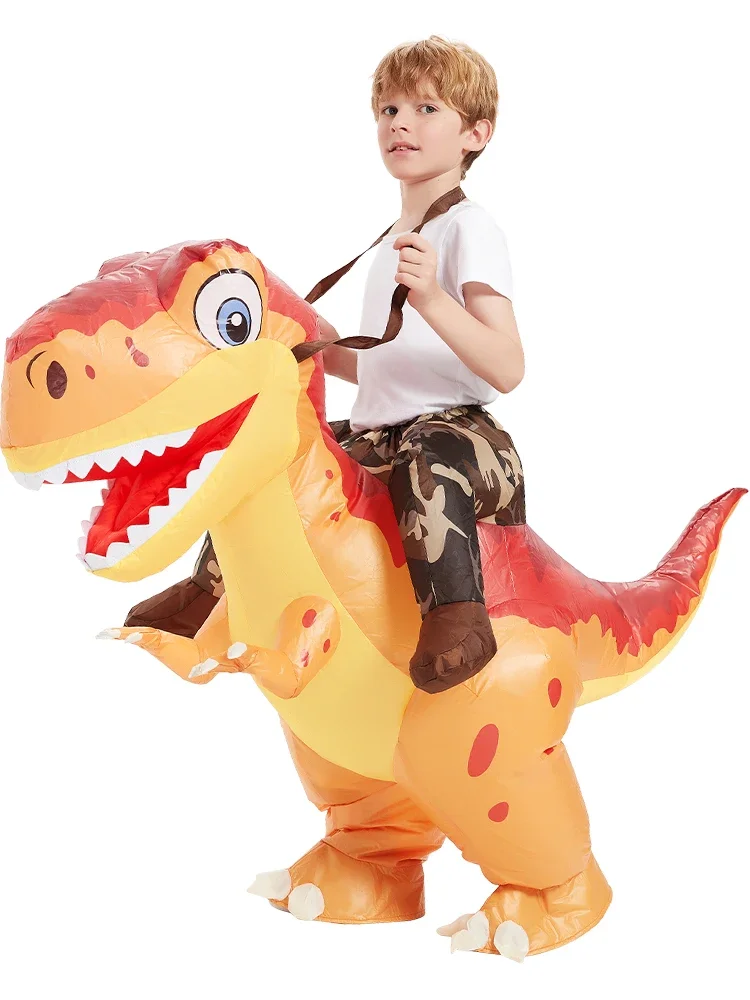 

Anime Dinosaur Inflatable Costume Party Mascot Costumes Sets Disfraz Cosplay Halloween Costumes For Adult Kids Dress