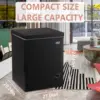 KRIB BLING 3.5 Cu.Ft Compact Chest Freezer with Removable Basket, Krib Bling Top Door Open Freestanding Deep Freezer with 7 Gear 5