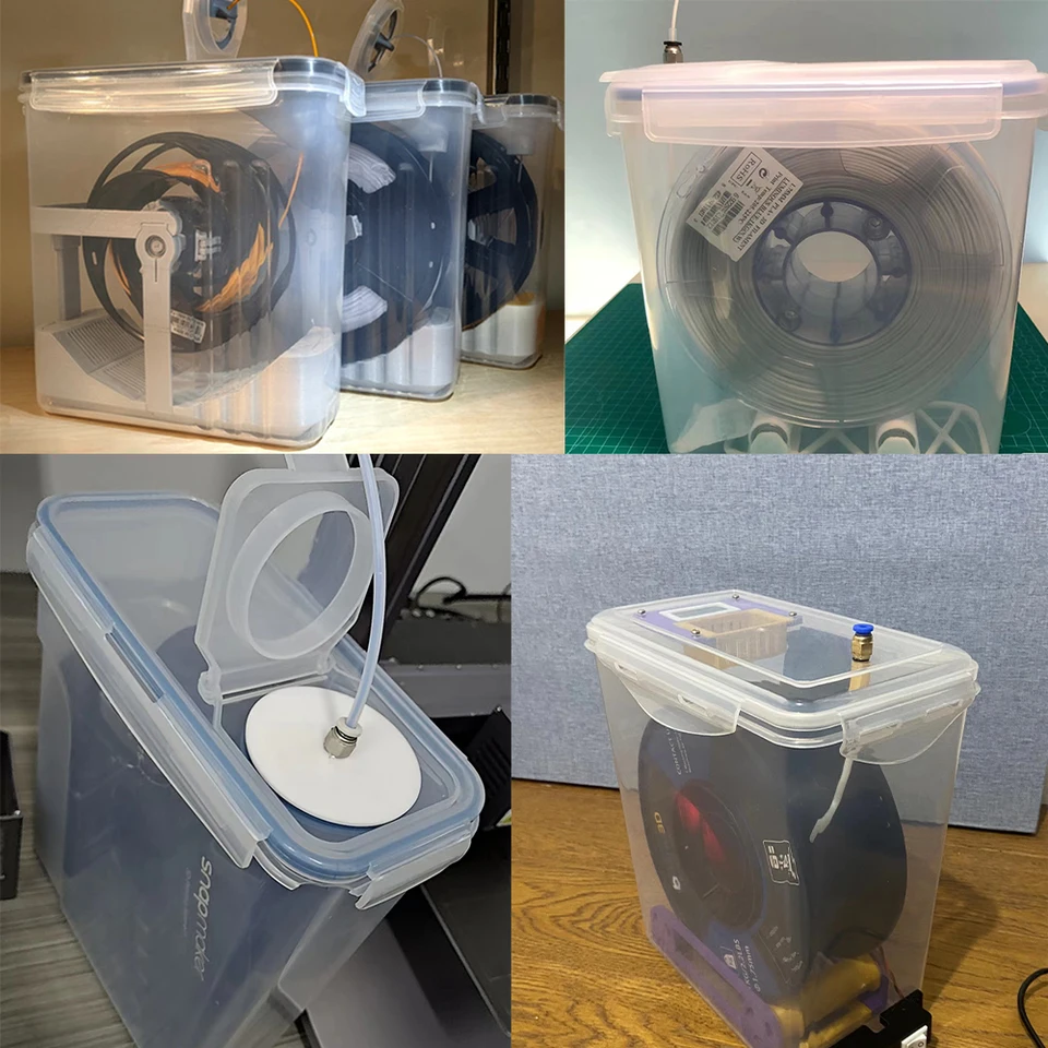 3D フィラメント乾燥ボックス フィラメント収納ホルダー フィラメント