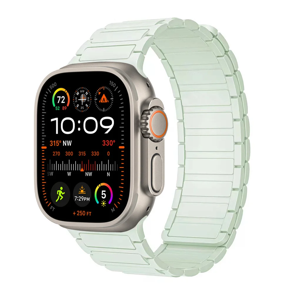 Magnetic Silicone Link Bracelet