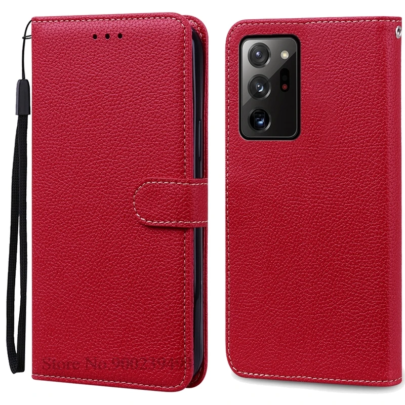 Leather Flip Wallet Case - Stylish Protection & Storage