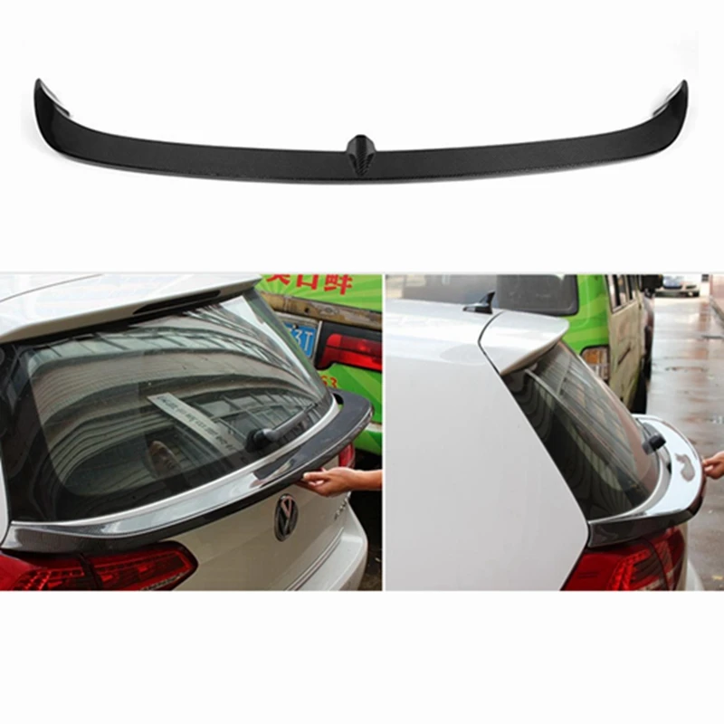 

For Volkswagen Golf 7 MK7 GTI Rline carbon fiber mid-wing spoiler 2014-2017