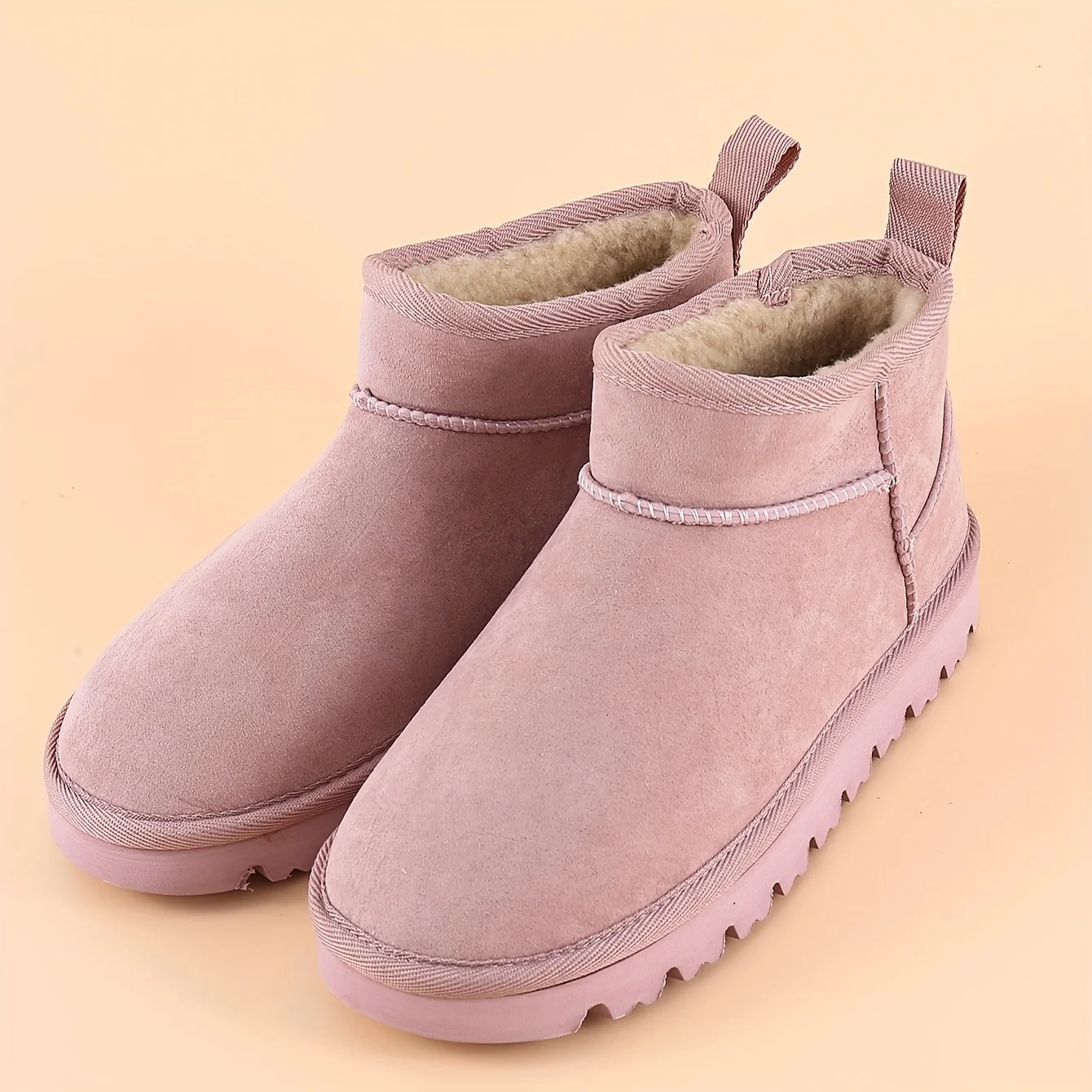 classic winter snow boots short cut women size boots 5